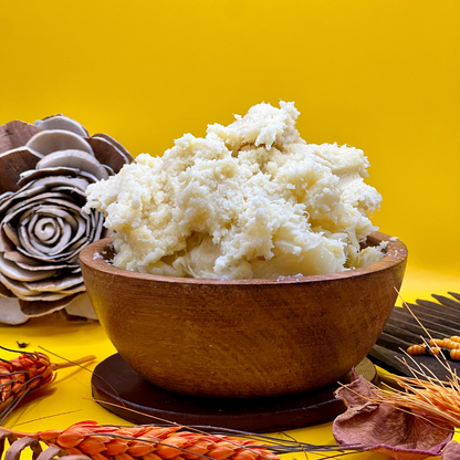 NUSH CLASSIC, natural and organic Shea Butter from Burkina-Faso, in candle jar, 200 grs